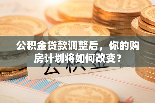 乐陵公积金贷款调整后，你的购房计划将如何改变？