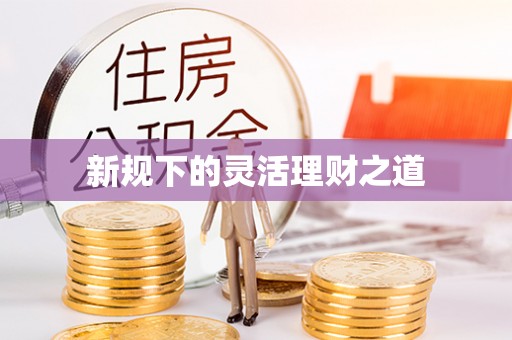 乐陵新规下的灵活理财之道
