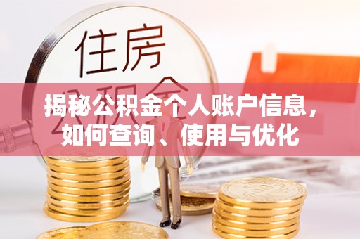 乐陵揭秘公积金个人账户信息，如何查询、使用与优化