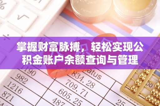 乐陵掌握财富脉搏，轻松实现公积金账户余额查询与管理