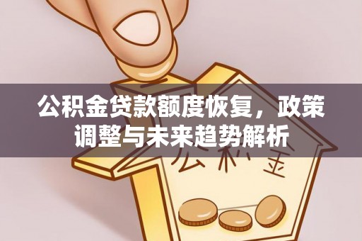 乐陵公积金贷款额度恢复，政策调整与未来趋势解析