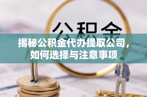 乐陵揭秘公积金代办提取公司，如何选择与注意事项