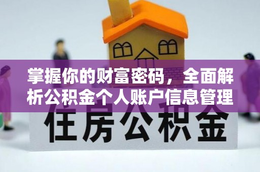 乐陵掌握你的财富密码，全面解析公积金个人账户信息管理