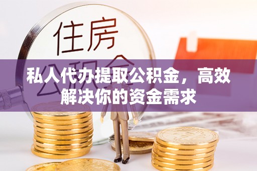 乐陵私人代办提取公积金，高效解决你的资金需求