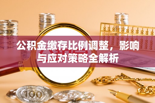 乐陵公积金缴存比例调整，影响与应对策略全解析