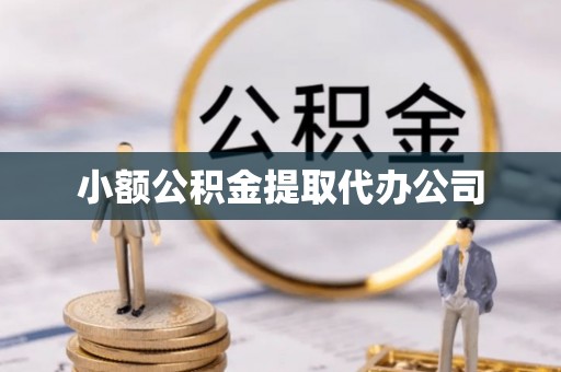 乐陵小额公积金提取代办公司