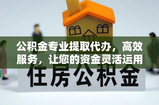 乐陵公积金专业提取代办，高效服务，让您的资金灵活运用