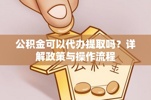 乐陵公积金可以代办提取吗？详解政策与操作流程
