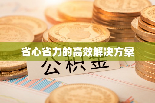乐陵省心省力的高效解决方案