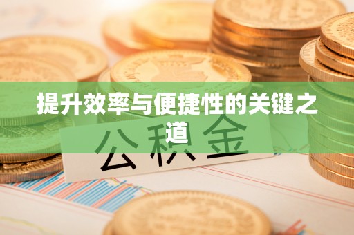 乐陵提升效率与便捷性的关键之道