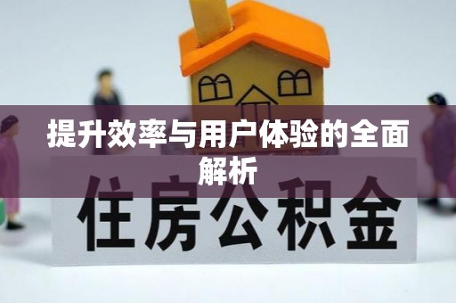 乐陵提升效率与用户体验的全面解析