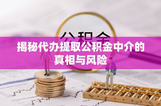 乐陵揭秘代办提取公积金中介的真相与风险