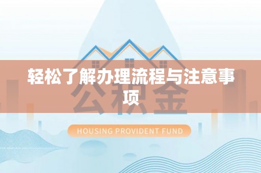 乐陵轻松了解办理流程与注意事项