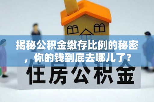 乐陵揭秘公积金缴存比例的秘密，你的钱到底去哪儿了？