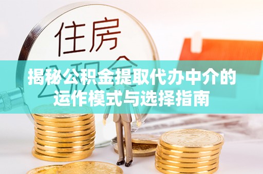 乐陵揭秘公积金提取代办中介的运作模式与选择指南